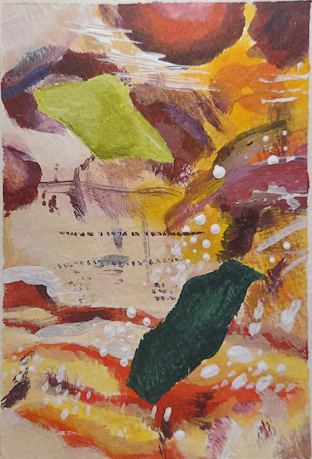 Melissa Mintz, Mini-Color Study Painting