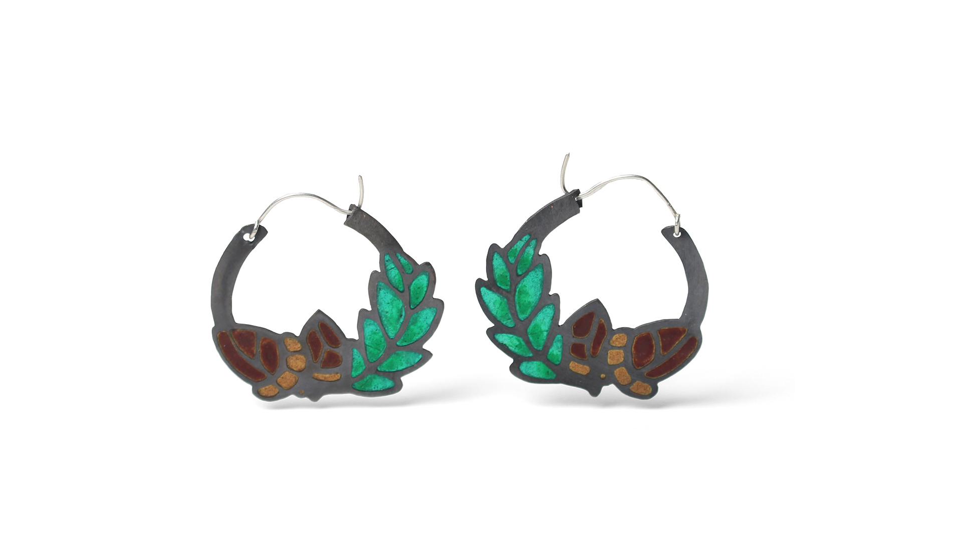 Zoe Glos, Acorn Earrings