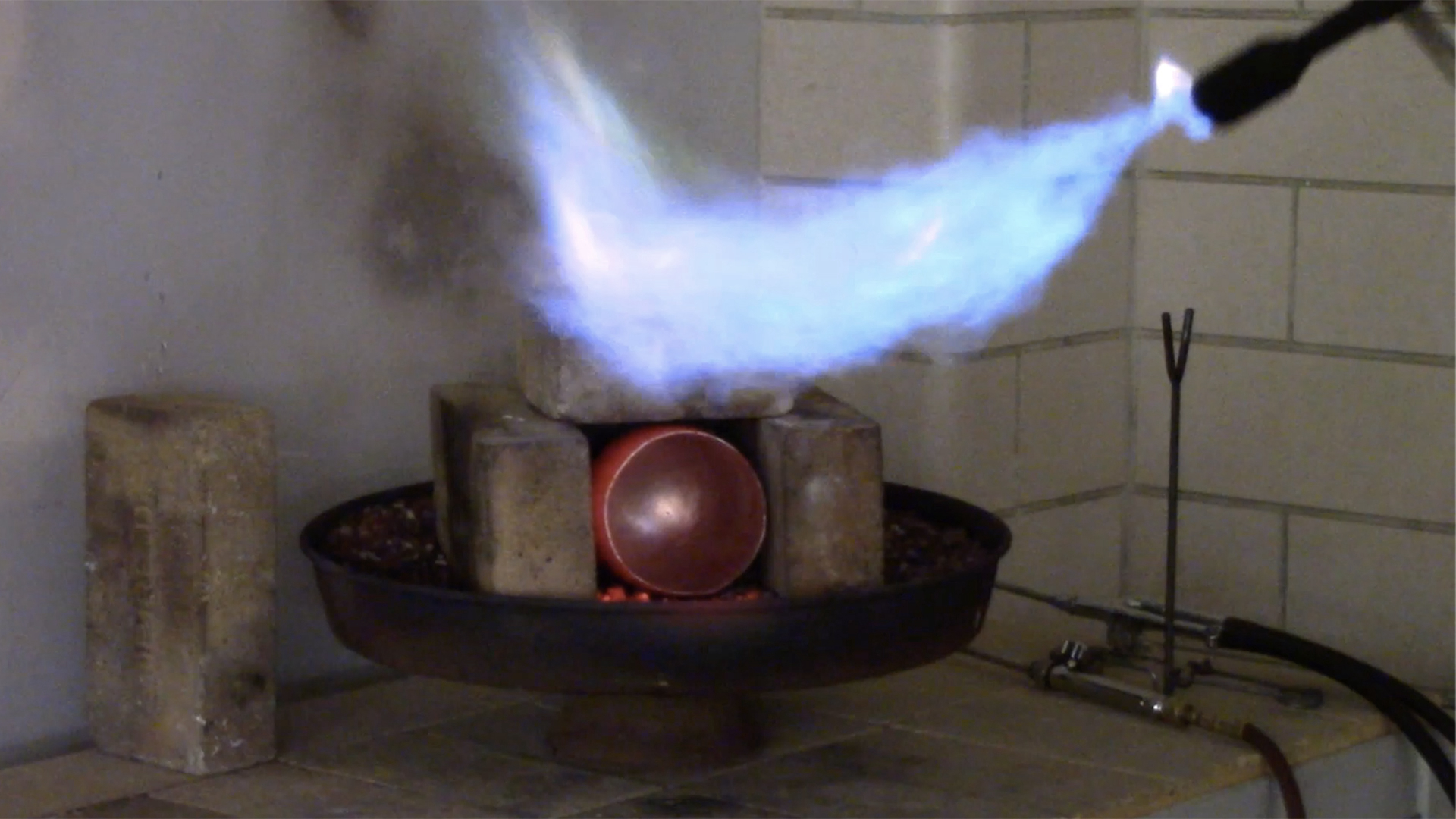 Megan Diamond, Annealing and Planishing a Vessel