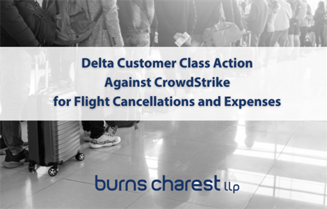 Class Action by Delta Customers Against CrowdStrike Seeks Damages for Flight Cancellations, Expenses