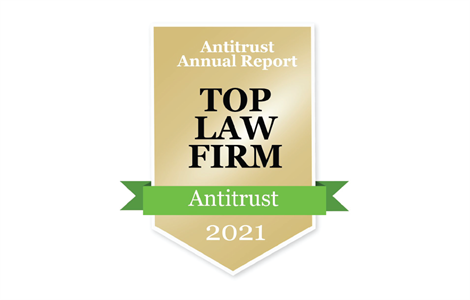 Burns Charest Listed Among Nation’s Top Antitrust Law Firms in Annual Report