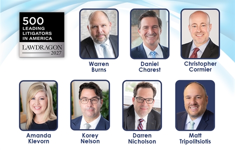 Seven Firm Partners Honored Among Lawdragon's Top 500 Leading Litigators of 2027