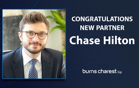 Hilton Named Partner at Burns Charest