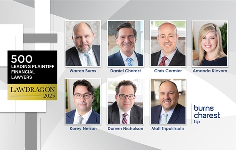 Seven Burns Charest Partners Honored by Lawdragon Among Nation’s Top Plaintiff Attorneys