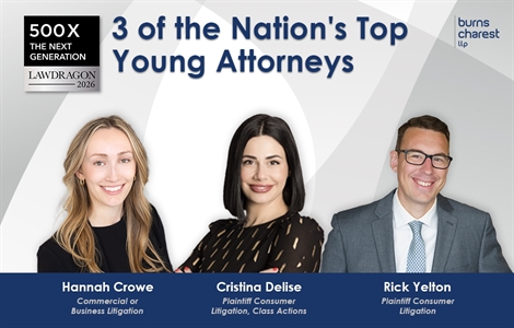 Three Burns Charest Attorneys Named to Lawdragon X – The Next Generation