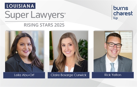 Three New Orleans Attorneys Recognized as Rising Stars