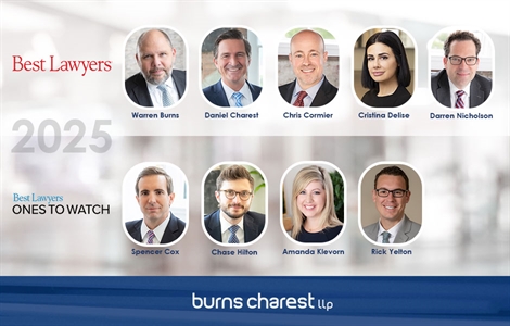 Nine Burns Charest Attorneys Honored in The Best Lawyers in America Guide