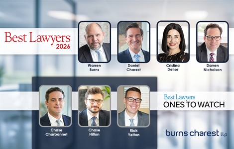 Seven Burns Charest Attorneys Named to Best Lawyers in America Lists for 2026