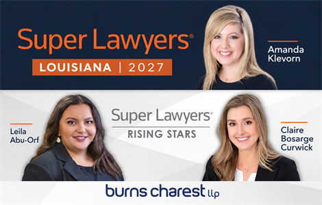 Three New Orleans Attorneys Named in Louisiana Super Lawyers List