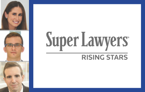 Three Firm Attorneys Recognized on List of Texas Rising Stars
