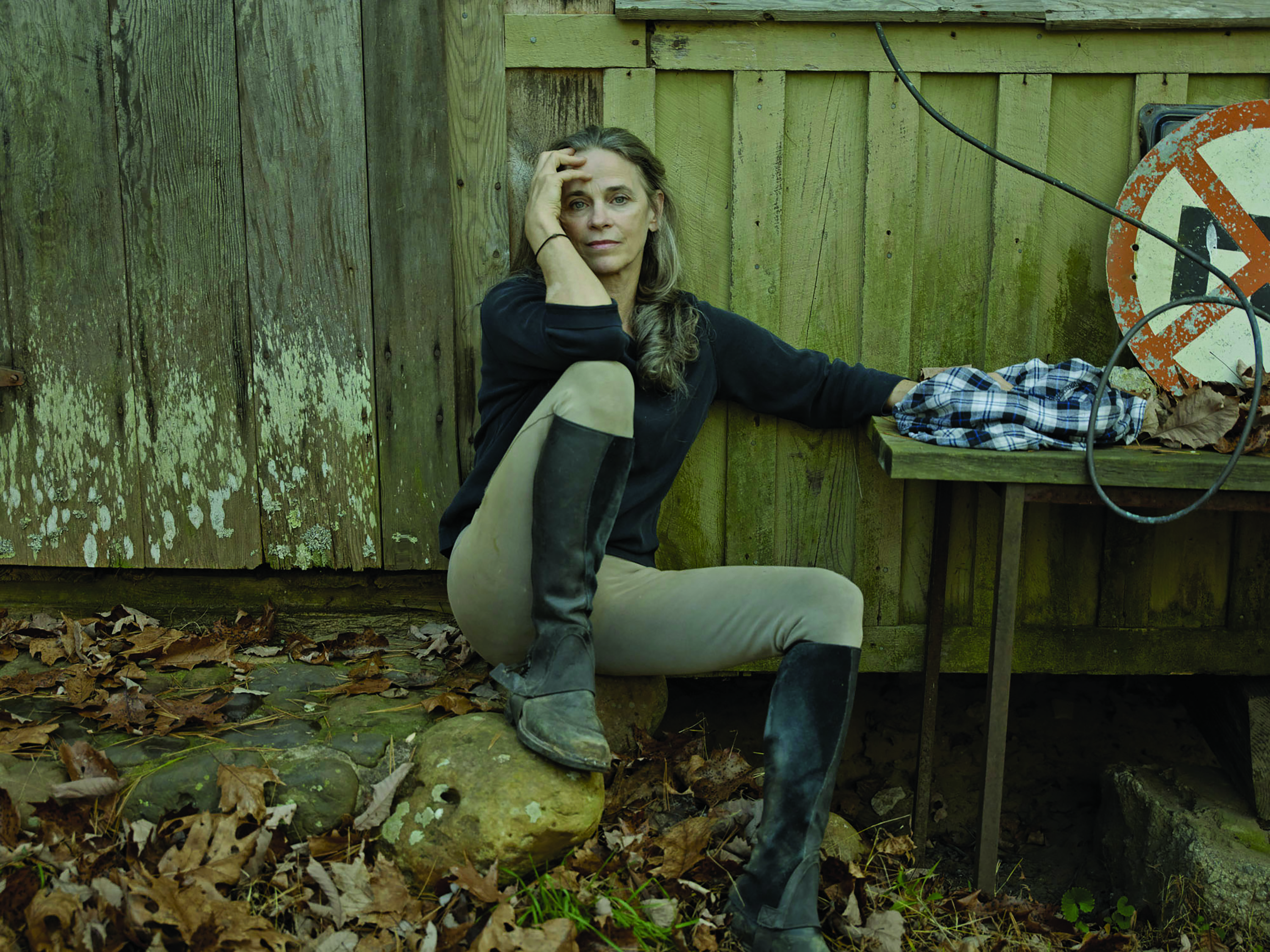 Sally Mann photographed by Annie Leibovitz.