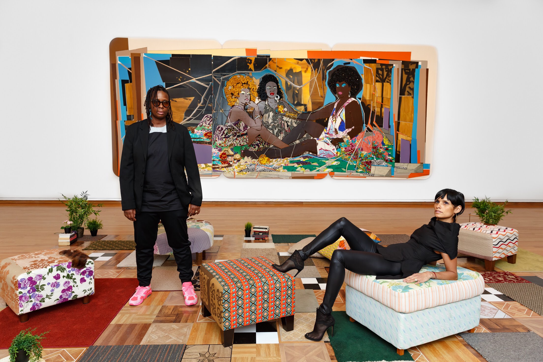 Mickalene Thomas and Racquel Chevremont. Art Direction by Jaé Joseph. 