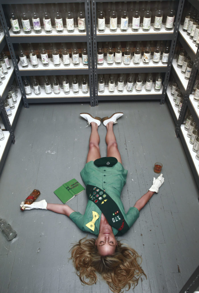 Rachel Hovnanian-Girl Scout on Floor