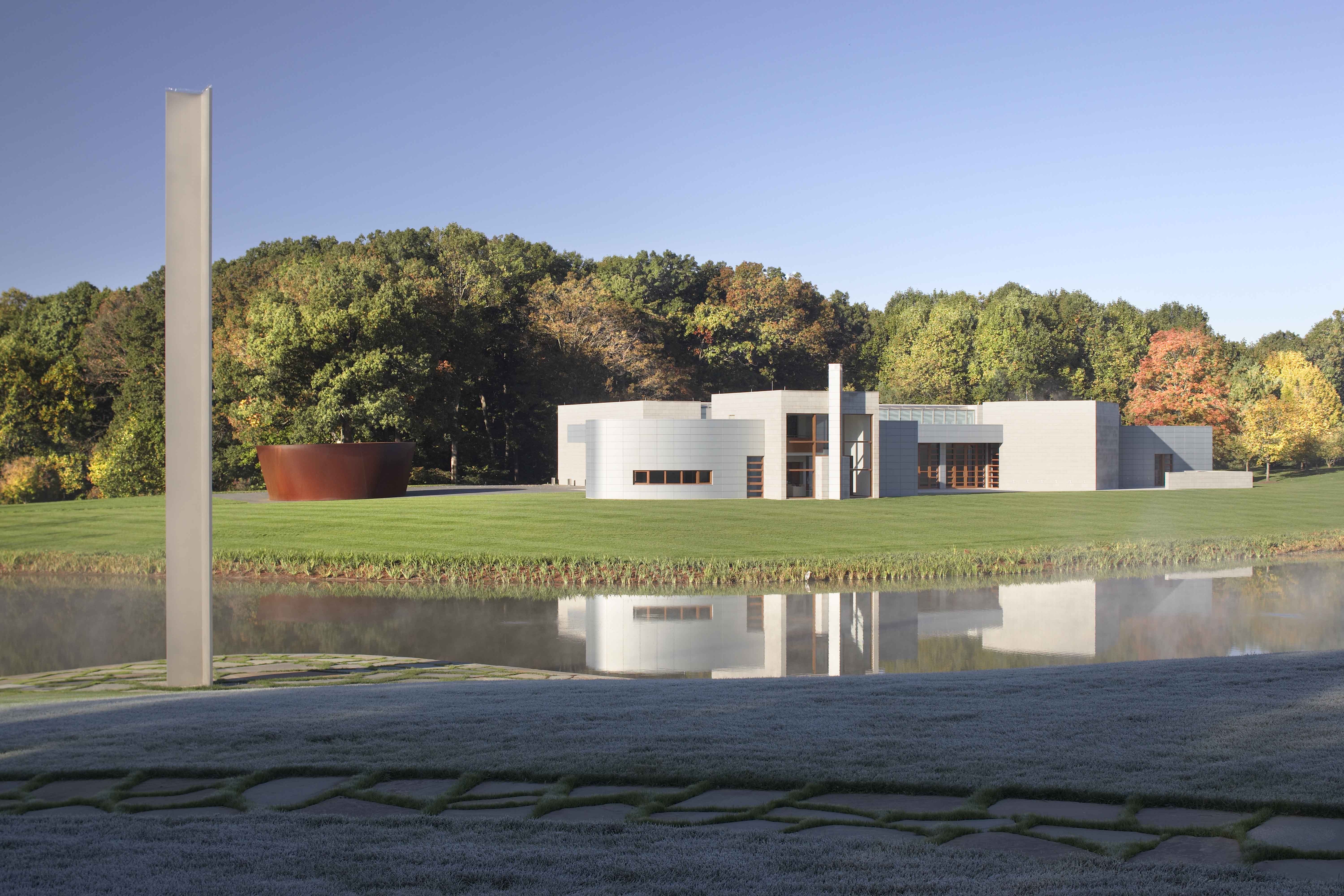 The Gallery designed by Charles Gwathmey at Glenstone. 