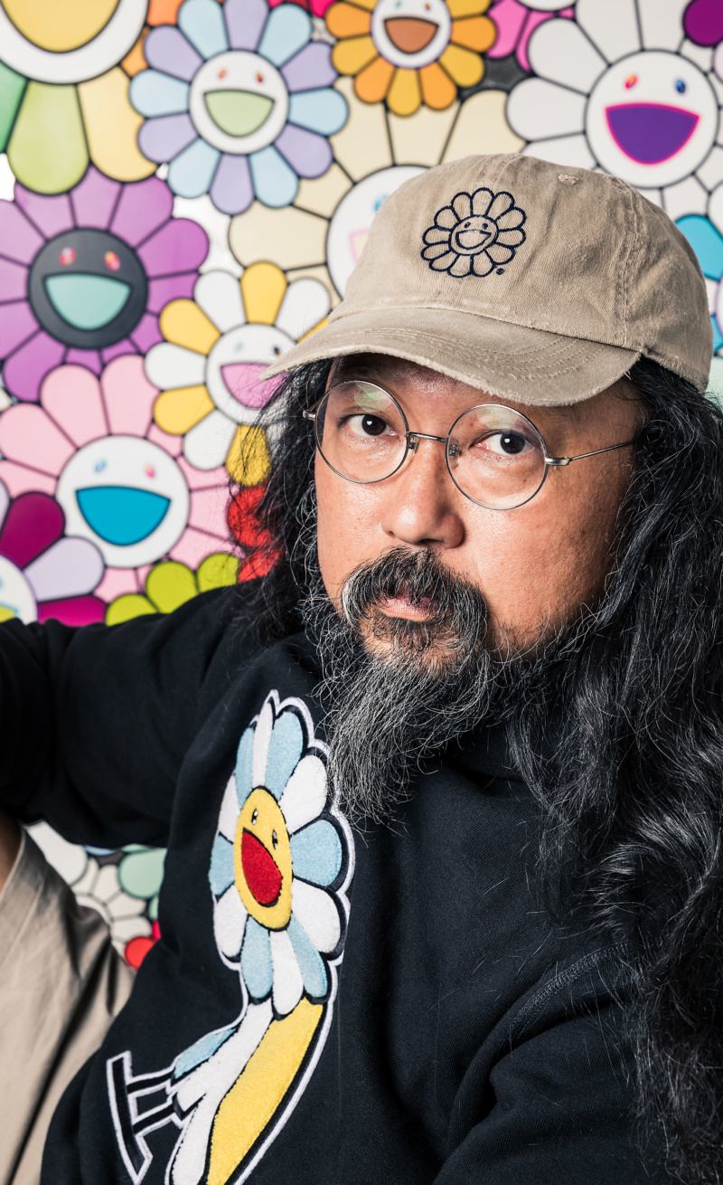 Virgil Abloh and Takashi Murakami Chat with AD About Their Gagosian  Collaboration