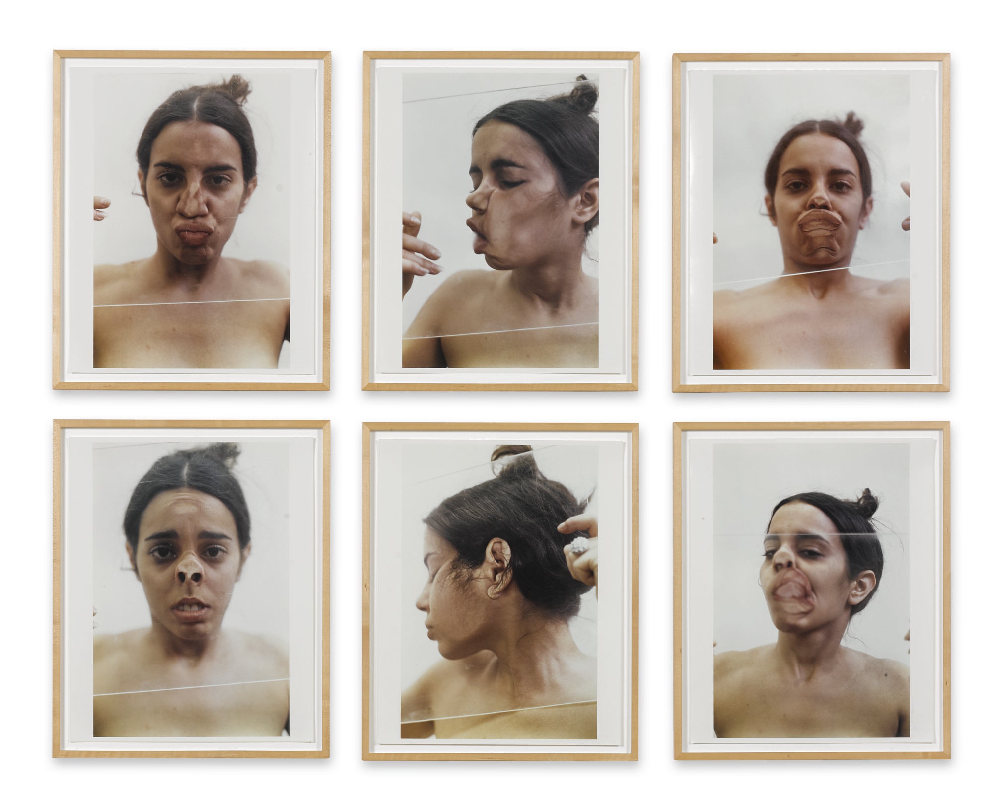 Ana Mendieta's Untitled (Glass on Body Imprints), 1972
