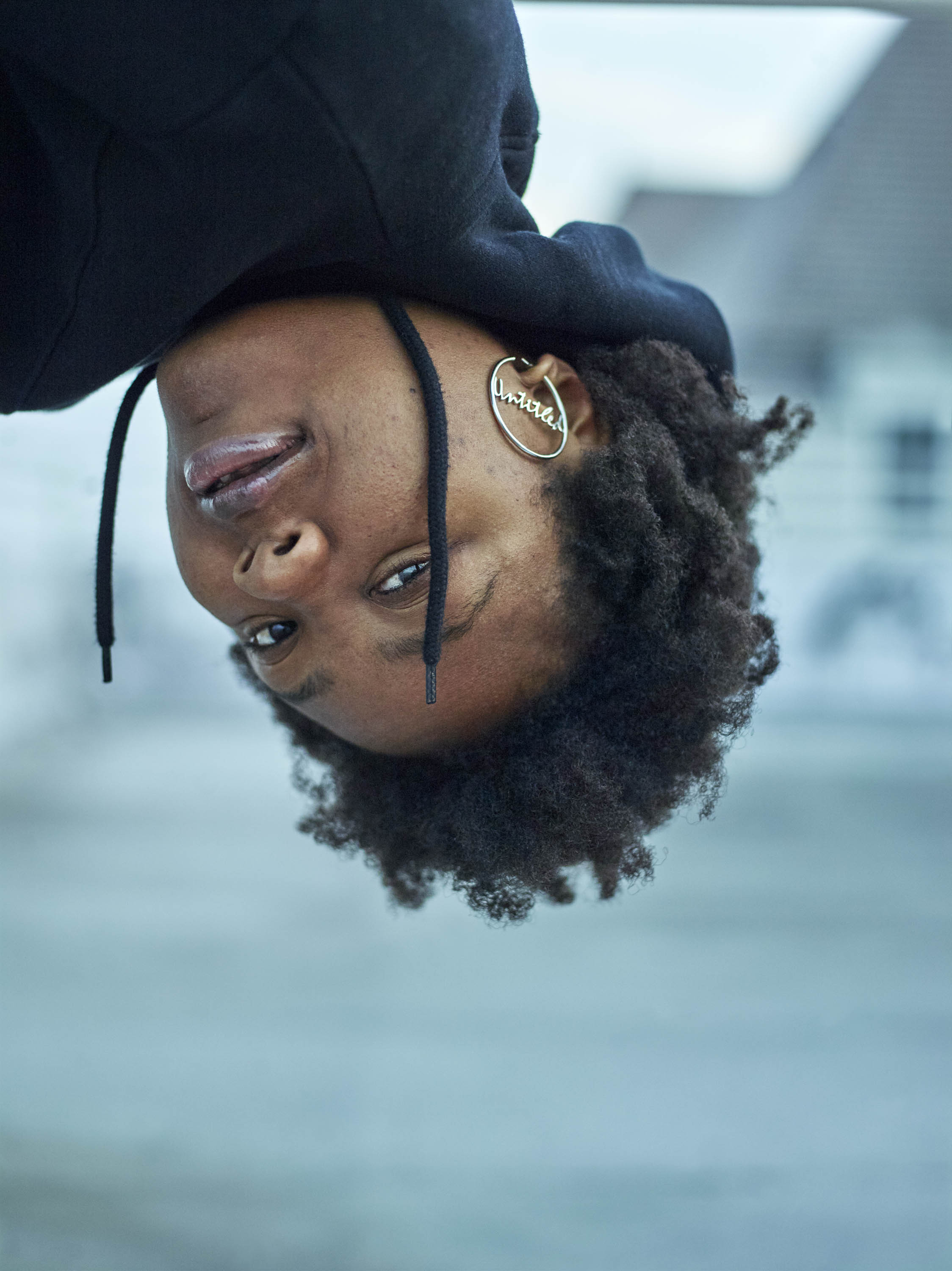 Martine Syms photographed in 2018 near her Los Angeles home. 