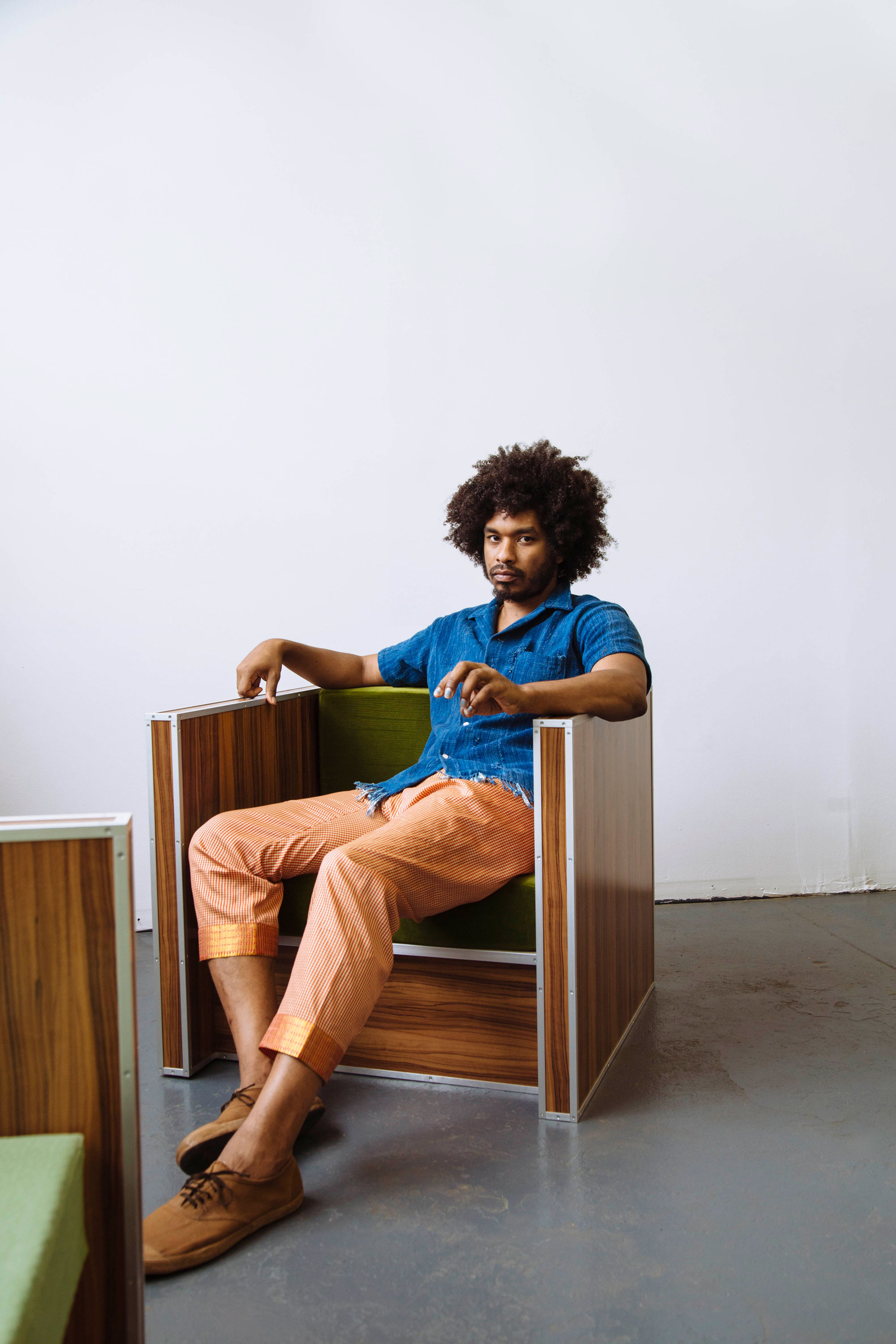 Filmmaker Terence Nance photographed in Brooklyn in 2018.