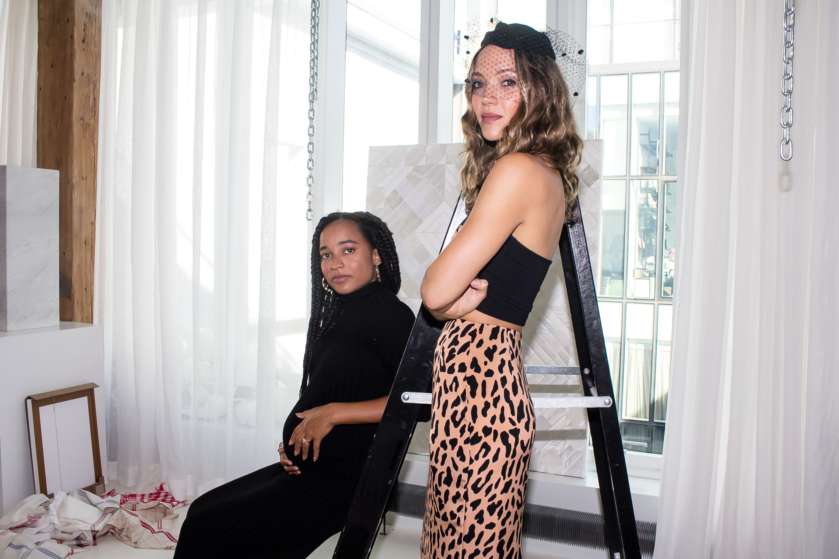 Curator Rujeko Hockley and artist Zoe Buckman are friends in and beyond the art world.