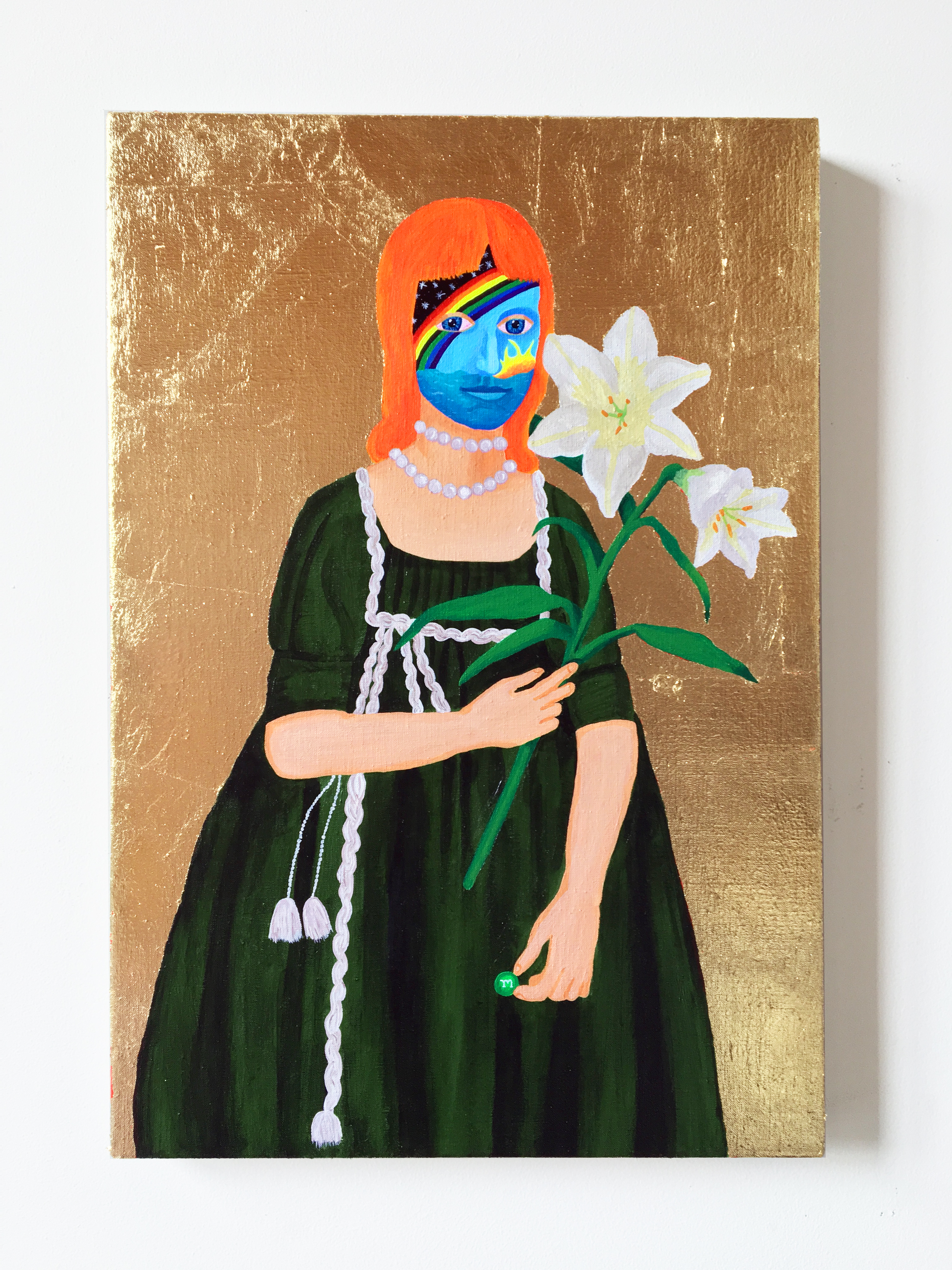 Bailey Scieszka's Old Put Gild the Lily, 2018. 