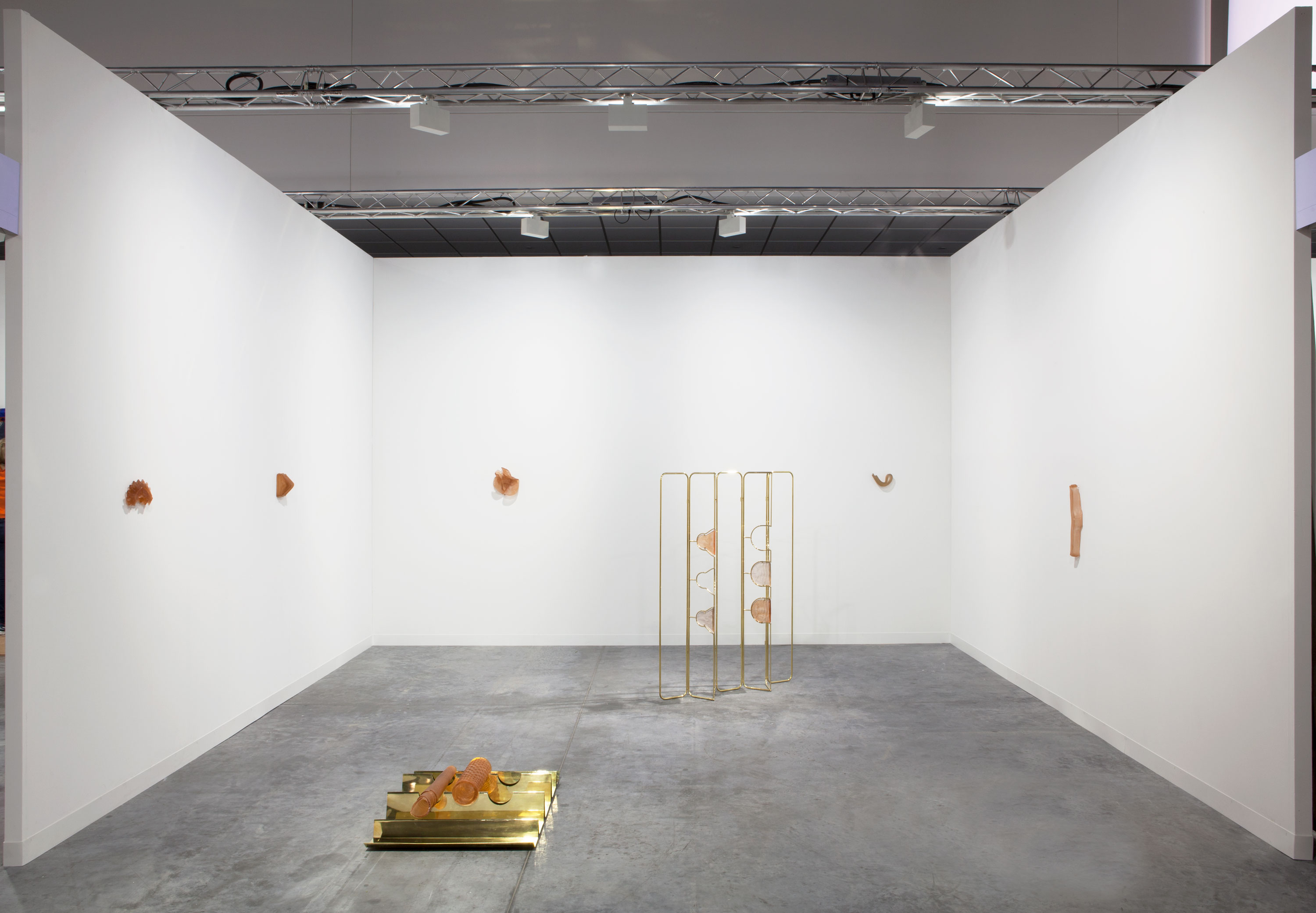 Installation view of Belén Uriel at Madragoa's booth. 