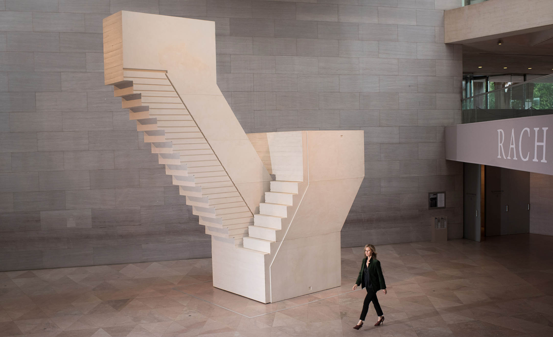 Virginia Shore was instrumental in bringing Rachel Whiteread’s work to the US Embassy in London. Untitled (Domestic), 2002, from Whiteread’s survey show at the National Gallery of Art in DC. Photo by Kate Warren.