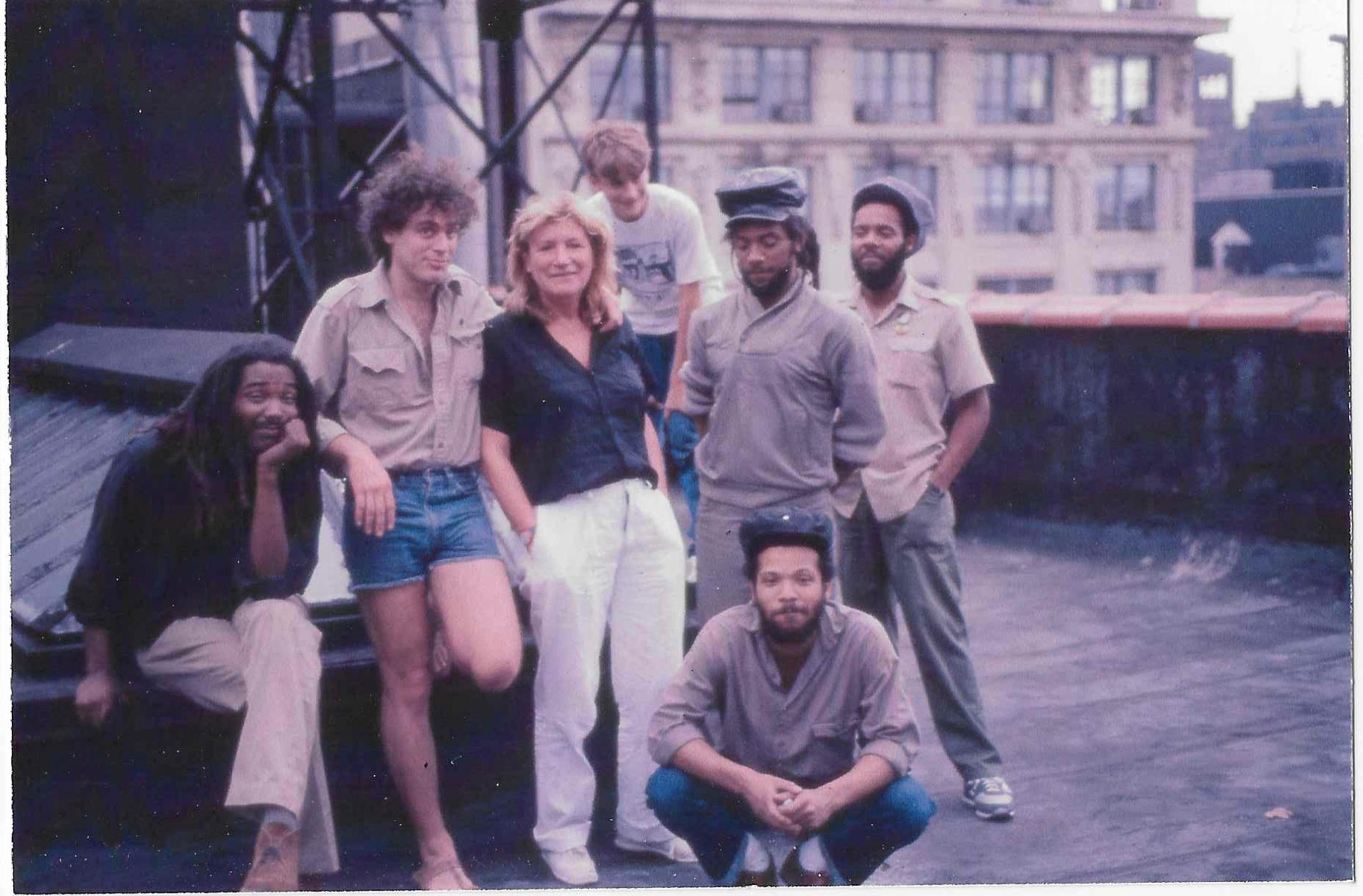 Nicola L. with Bad Brains. Courtesy of the estate of Nicola L.