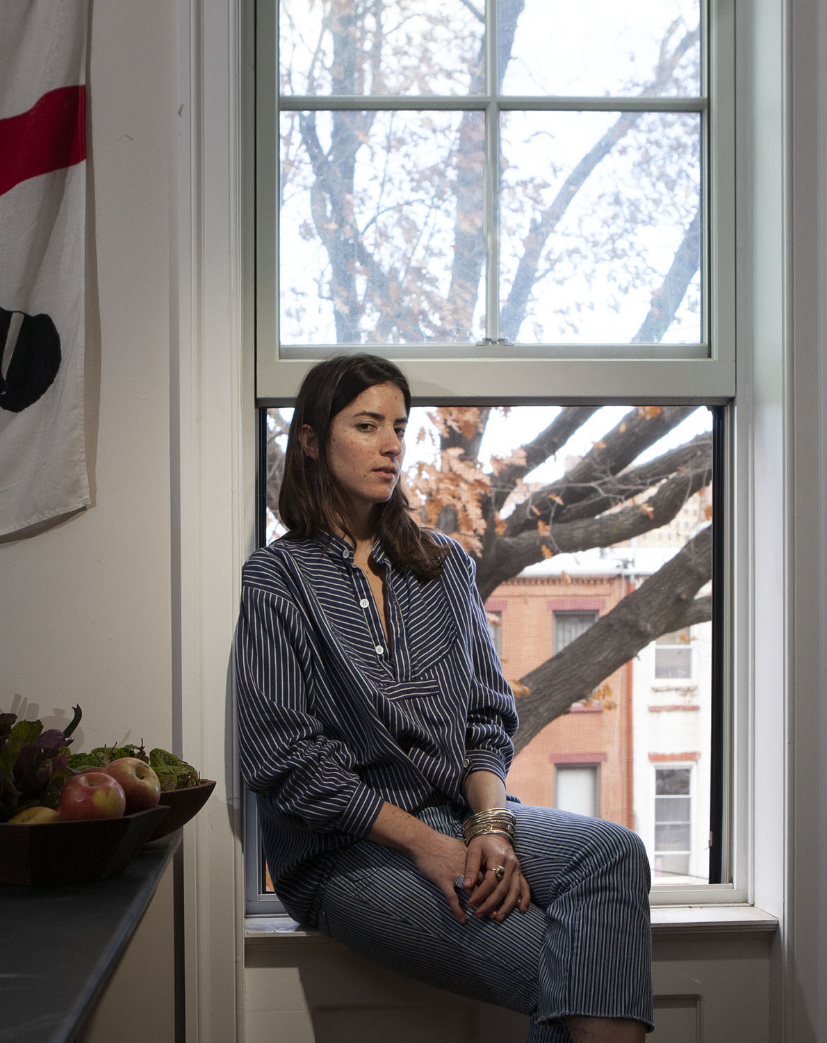 Alida Borgna in her kitchen, 2019. Photo by Matthew Morrocco.