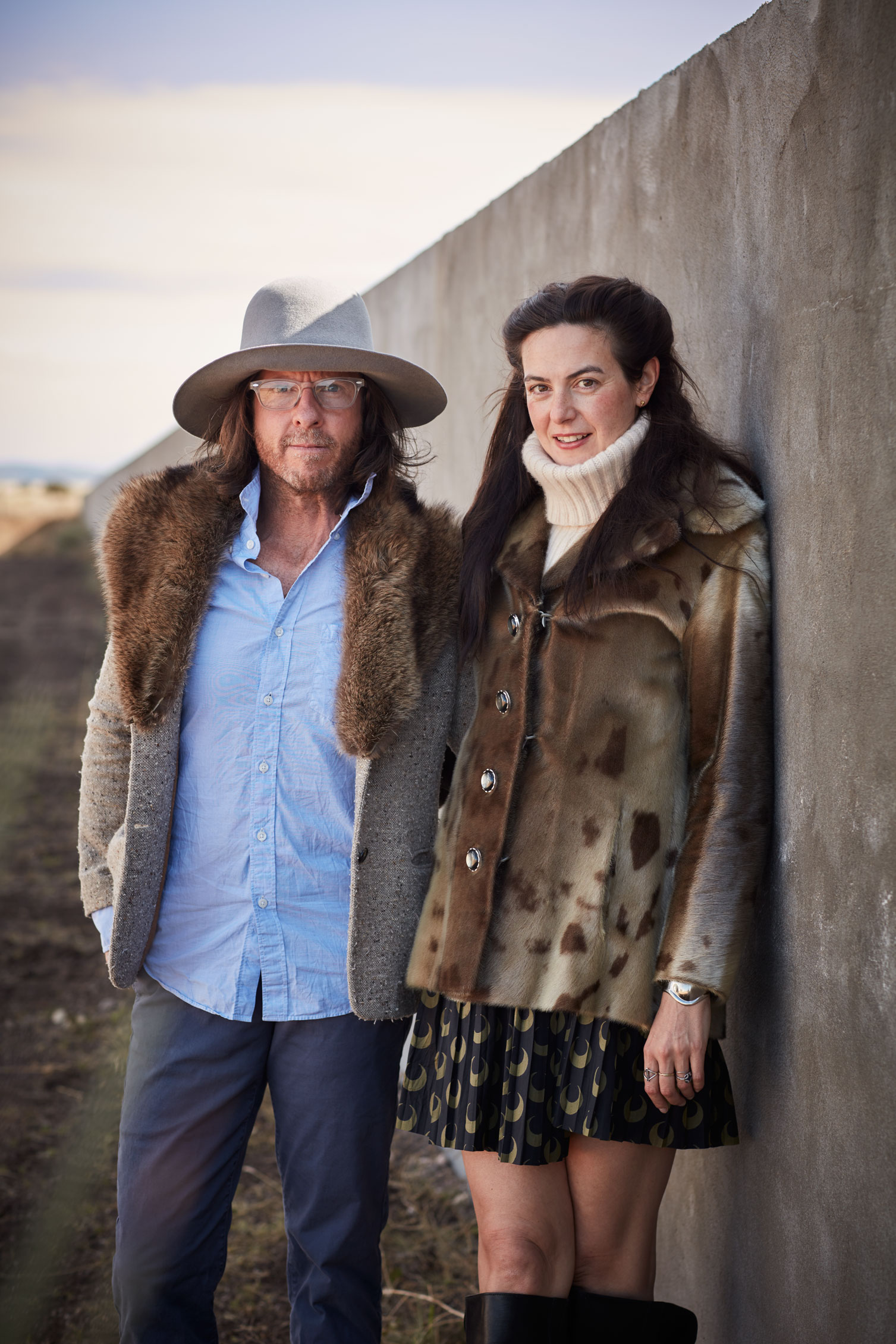 Marfa Invitational founder Michael Phelan and his wife Melissa Bent, who is on MI’s board of advisors.
