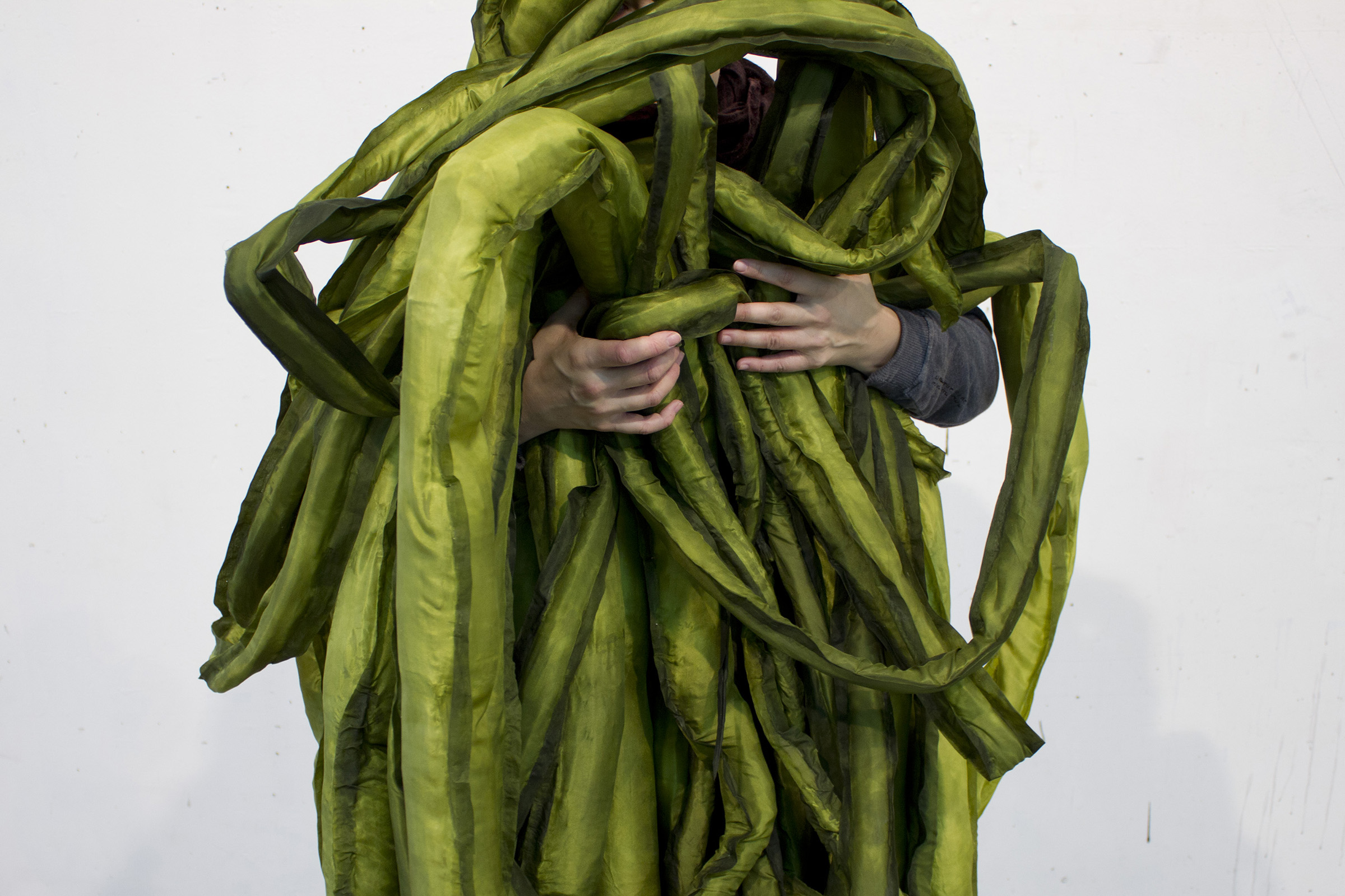 Ingela Ihrman's A Great Seaweed Day (detail) (2019). Photo by Marte Edvarda Tidslevold.