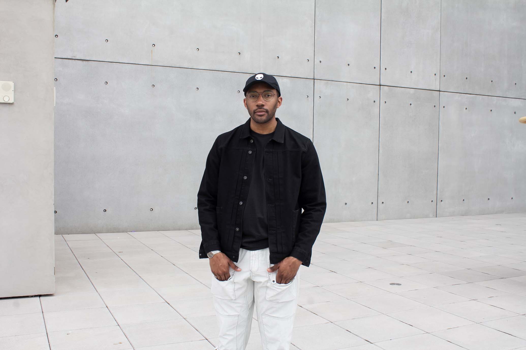 Matthew Angelo Harrison at the Whitney Museum, 2019.