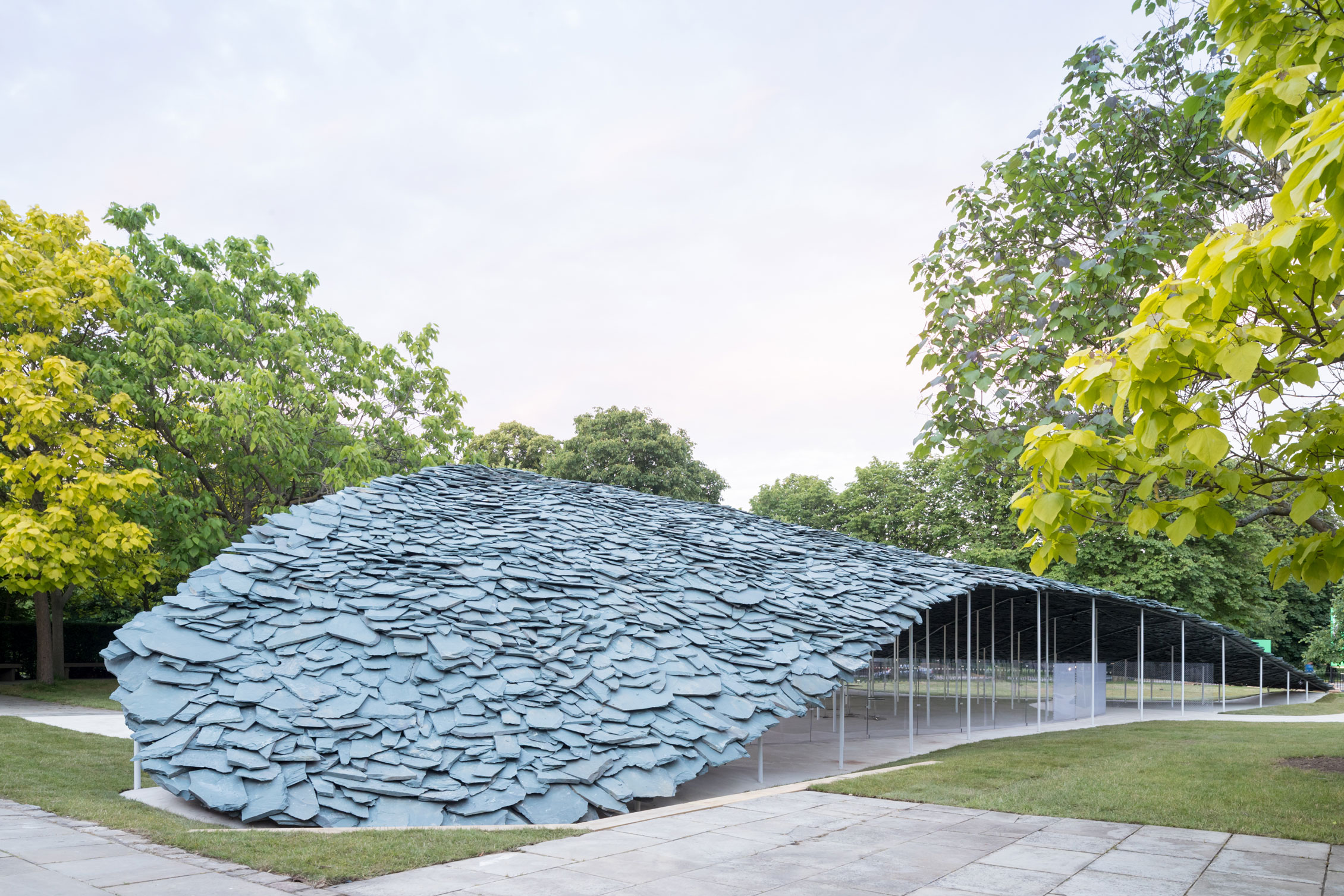 Junya Ishigami's Serpentine Pavilion 2019. Serpentine Gallery, London © Junya Ishigami + Associates, Photography © 2019 Iwan Baan