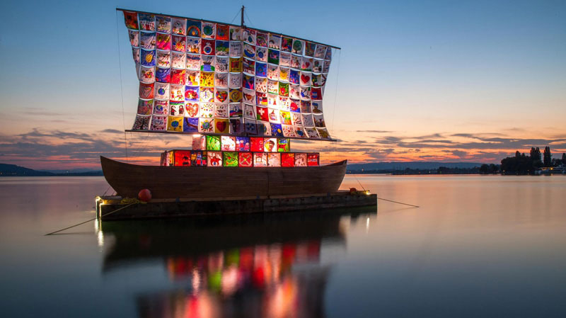 Ship of Tolerance. Courtesy of Zug Tourismus Fotografie Daniel.