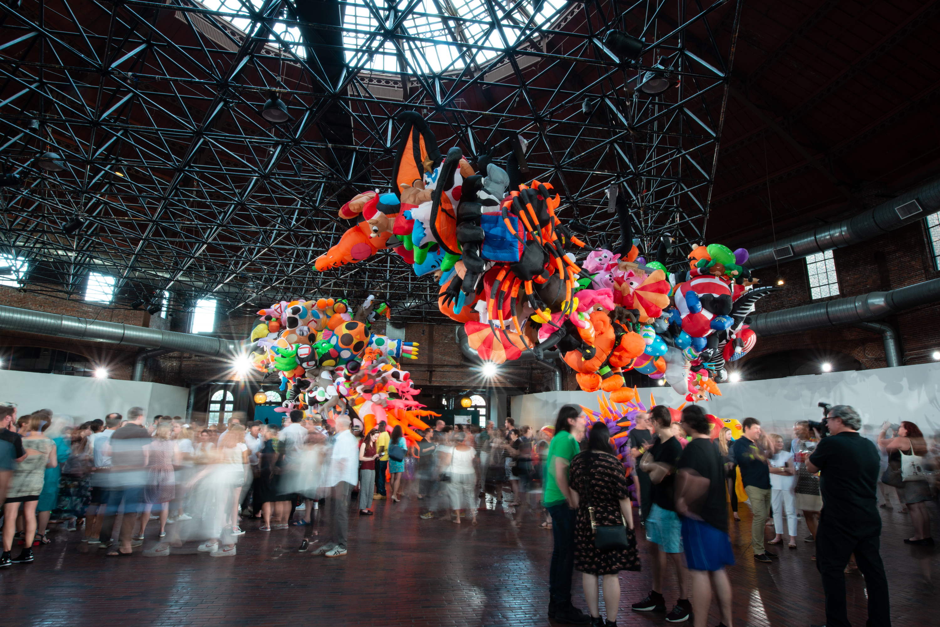 Augment opening at the Cyclorama in Boston. Photo by Melissa Ostrow.