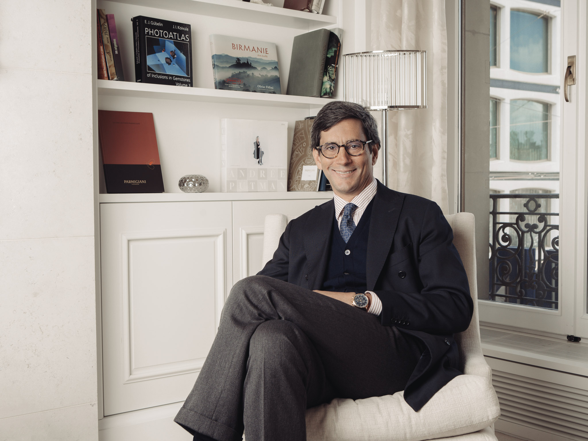 Davide Traxler, CEO of Parmigiani Fleurier.