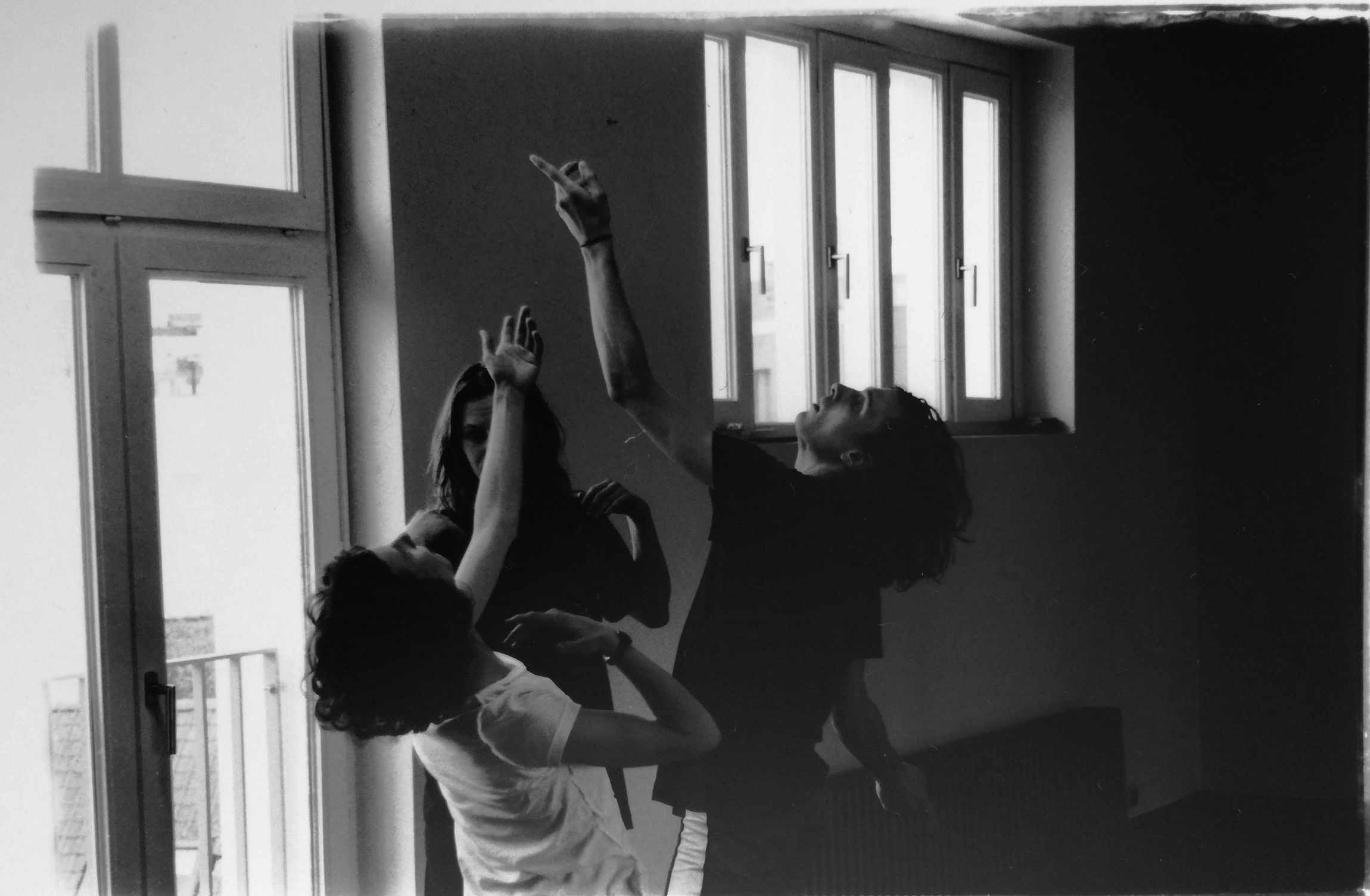 Dancers practicing Pygmalion. 