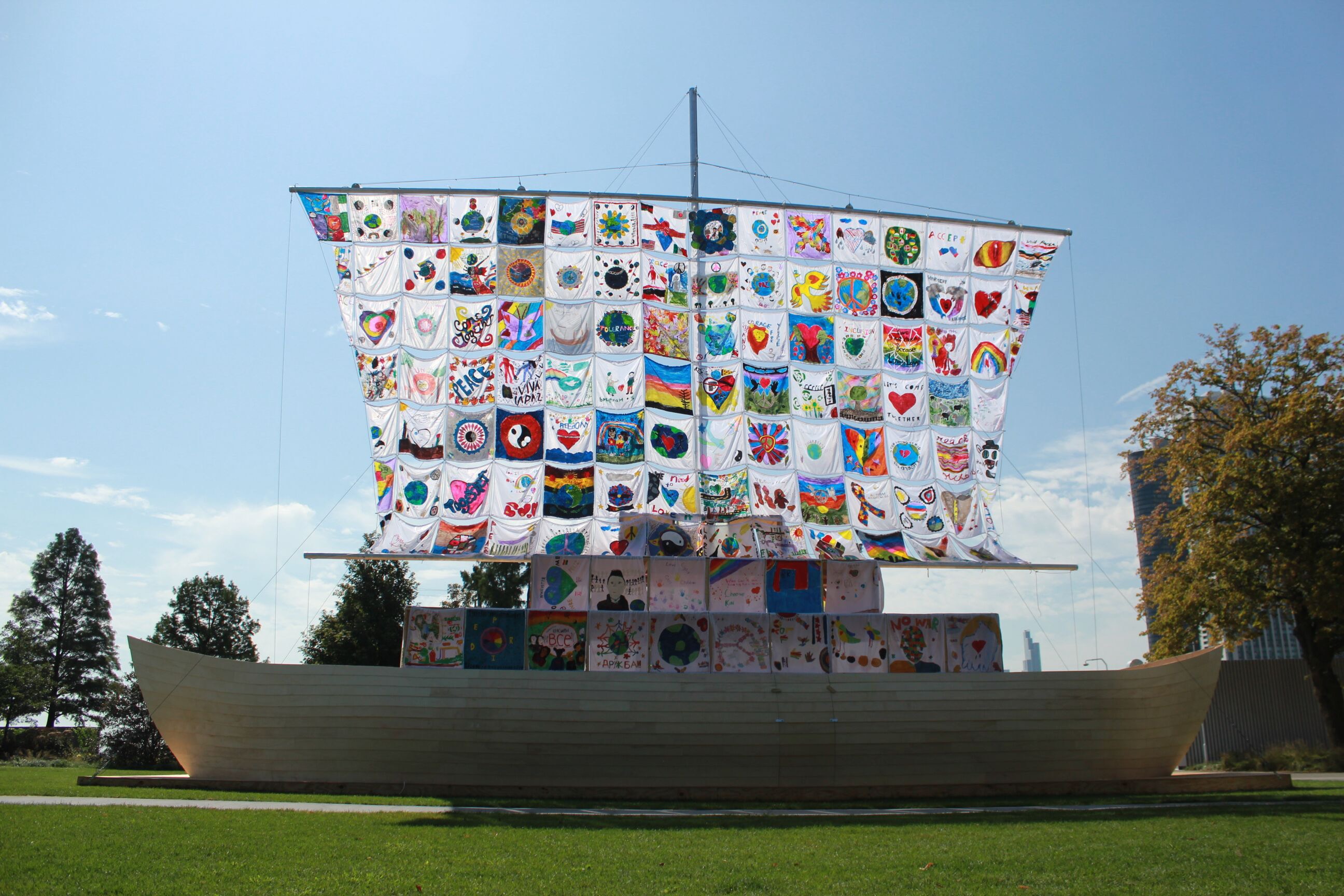 Ilya & Emilia Kabakov Foundation's Ship of Tolerance. Photo by Mareliz Gallogo. 