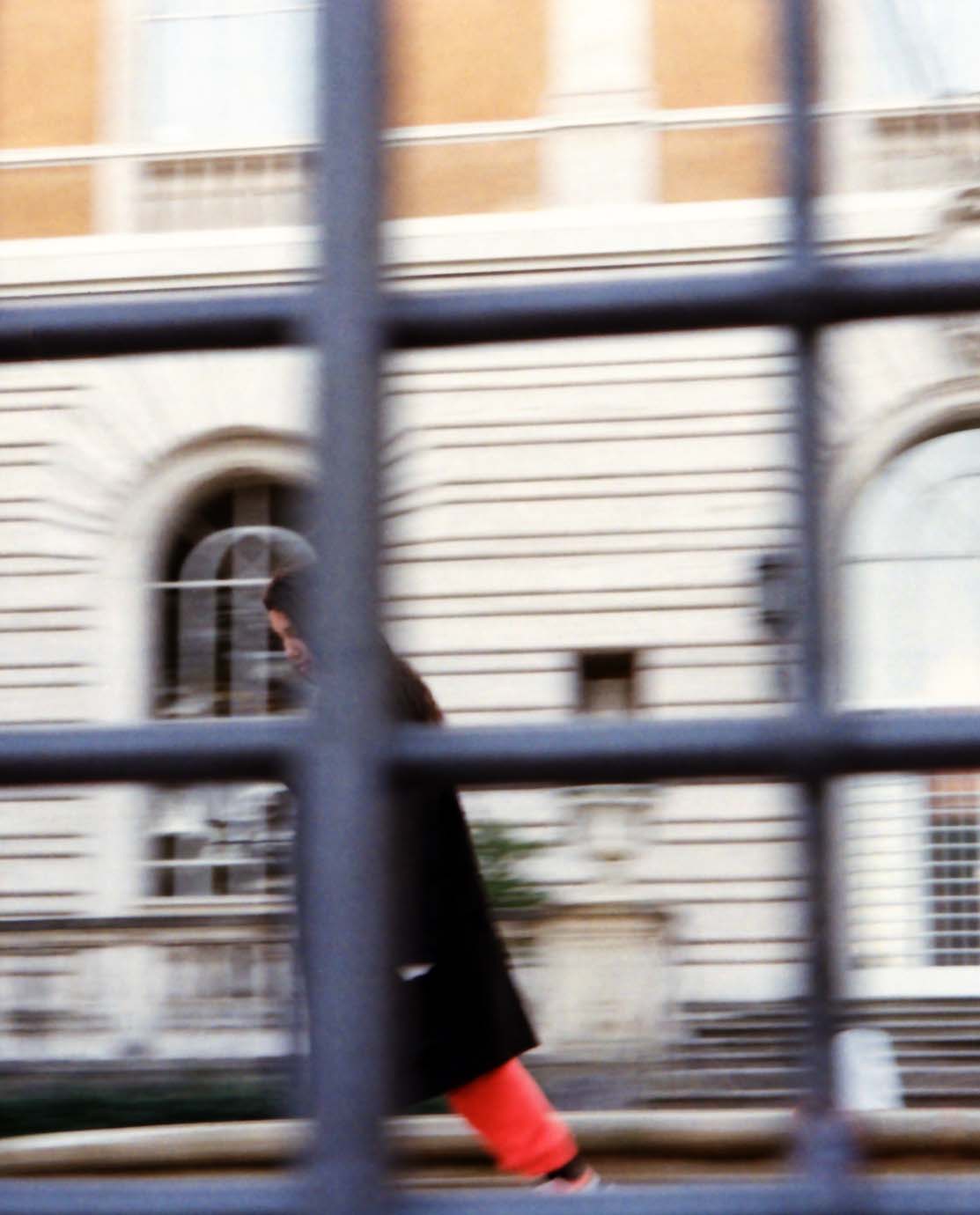 Director Garrett Bradley walks the streets of Rome, her new hometown after winning the Rome Prize last year. 