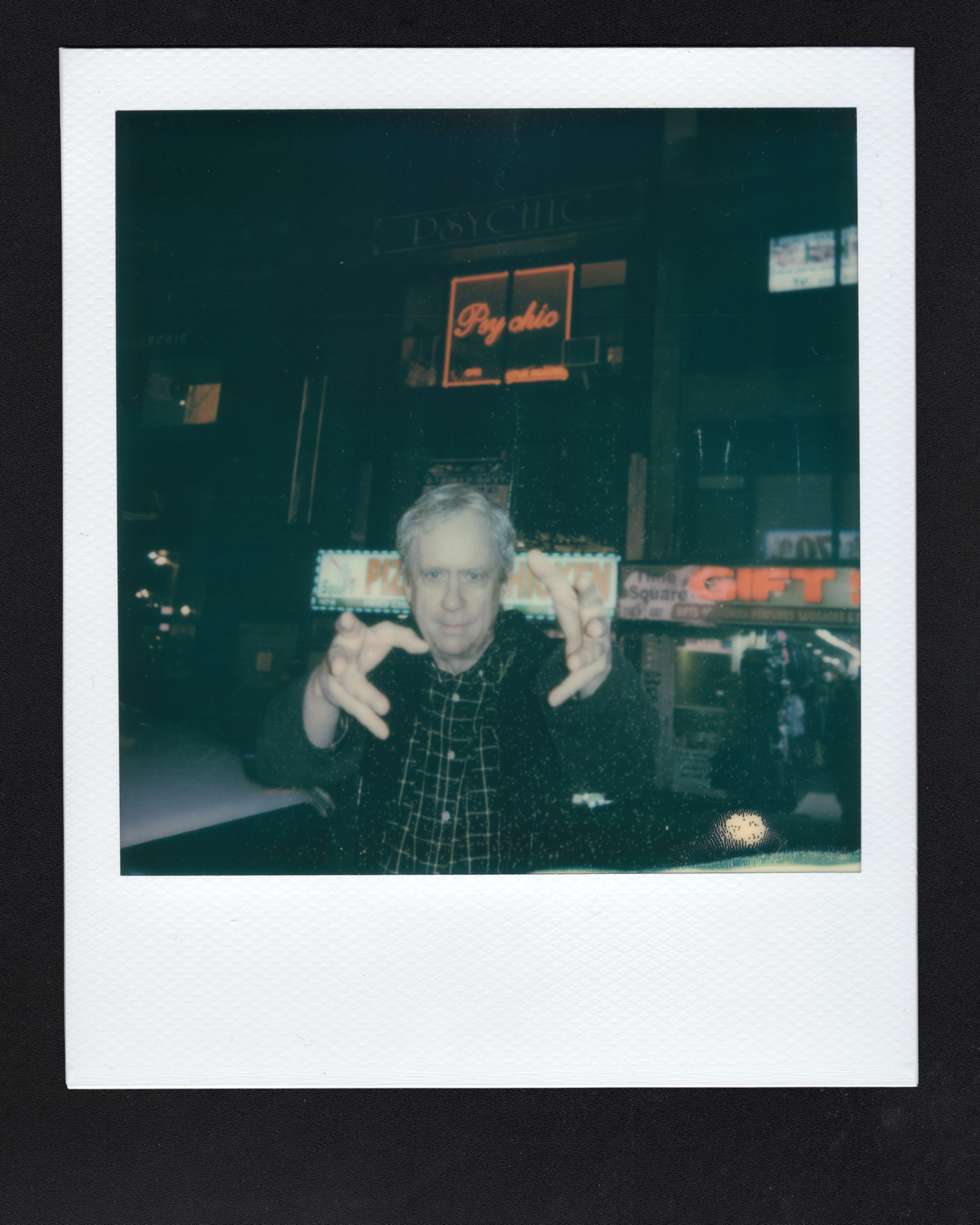 Tony Oursler. Film Courtesy of Polaroid Originals. 