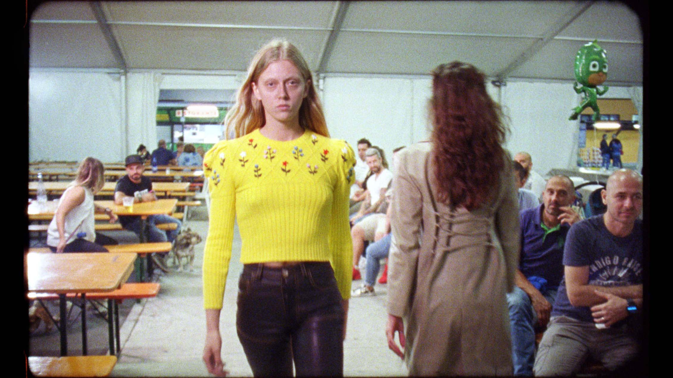 Stills from Cormio's SS20 runway film. 