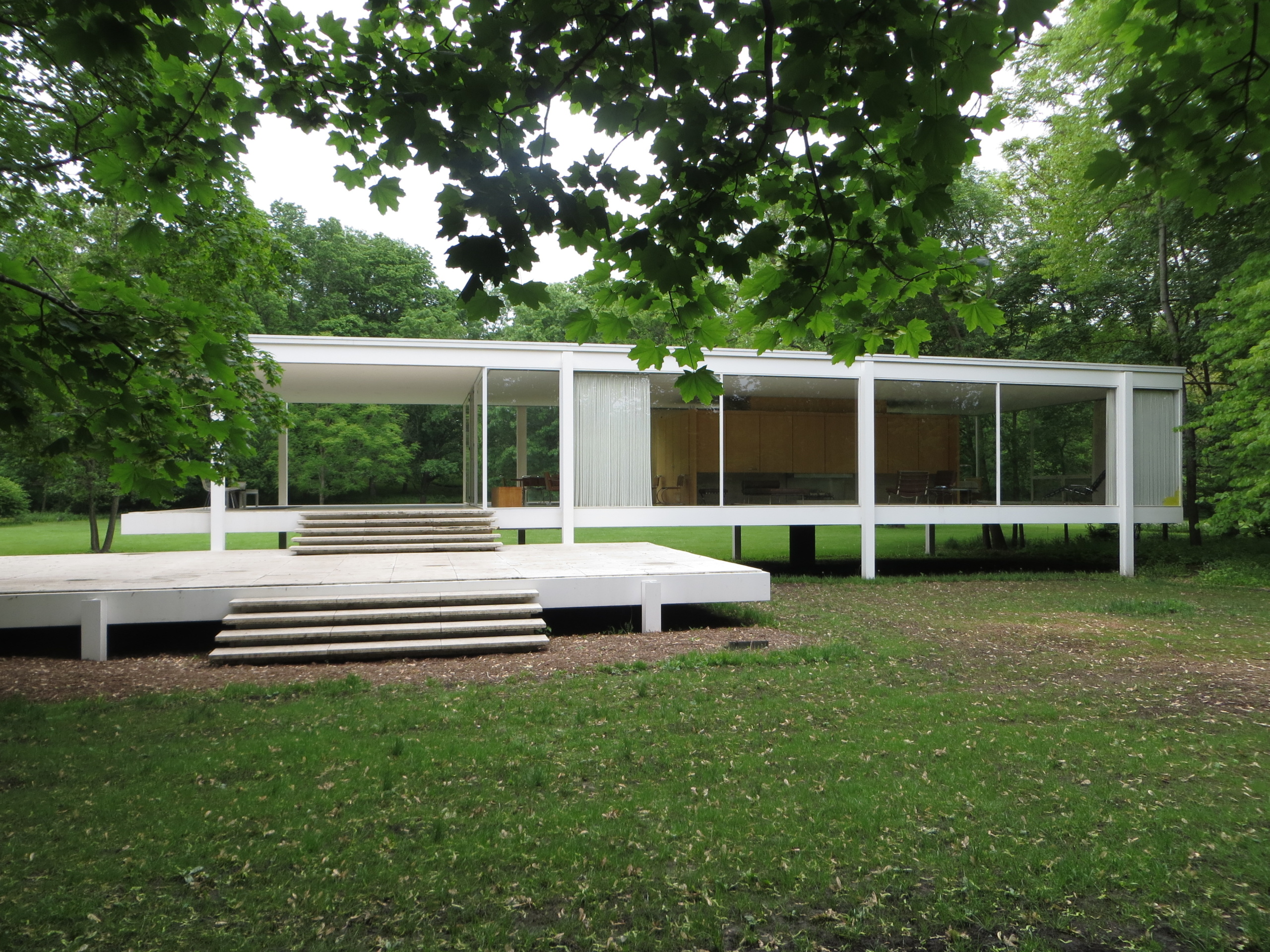 Farnsworth House. Photograph by David Wilson. 