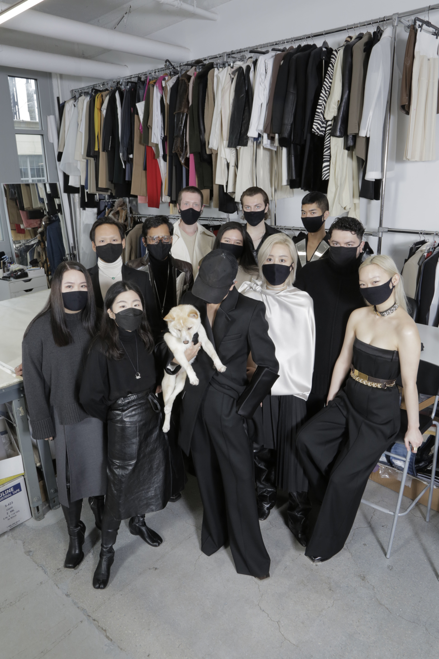 From left to right: Front row: Bebe Bolortoli, So Hyun An, Peter Do (dog: Uni), Yiru Wang, Jessica Wu. Middle row: An Nguyen, Utkarsh Shukla, Lydia Sukato, Pablo Correa. Back row: Cooper Robar, Kellen Kauffman, Vincent Ho. Photo by Anthony Barboza.