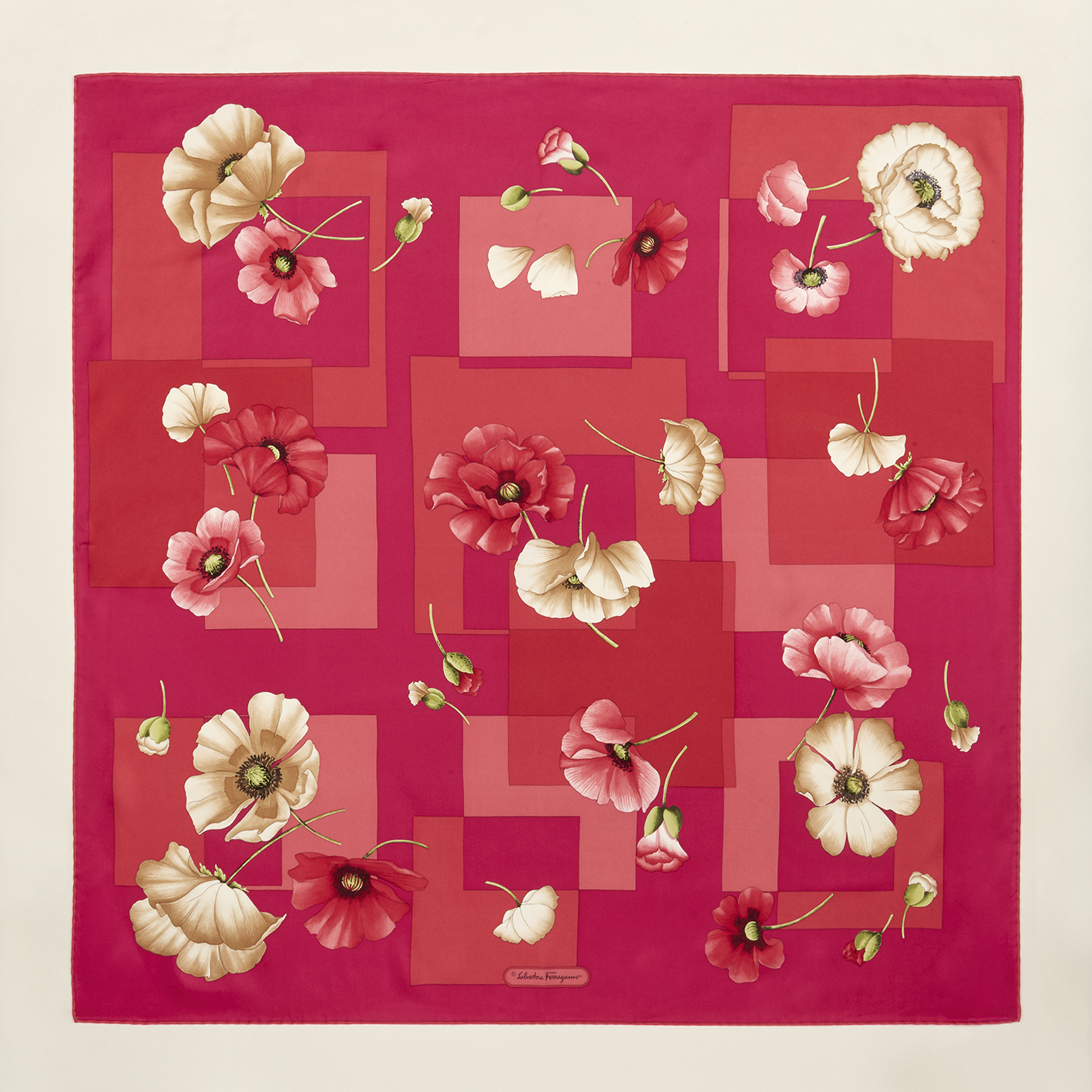 silk scarf ferragamo