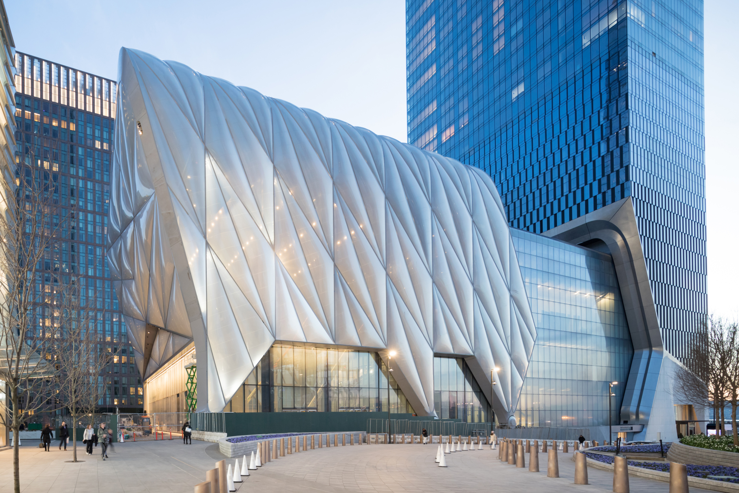 The Shed, the 2021 home of Frieze New York. Photography by Iwan Baan.