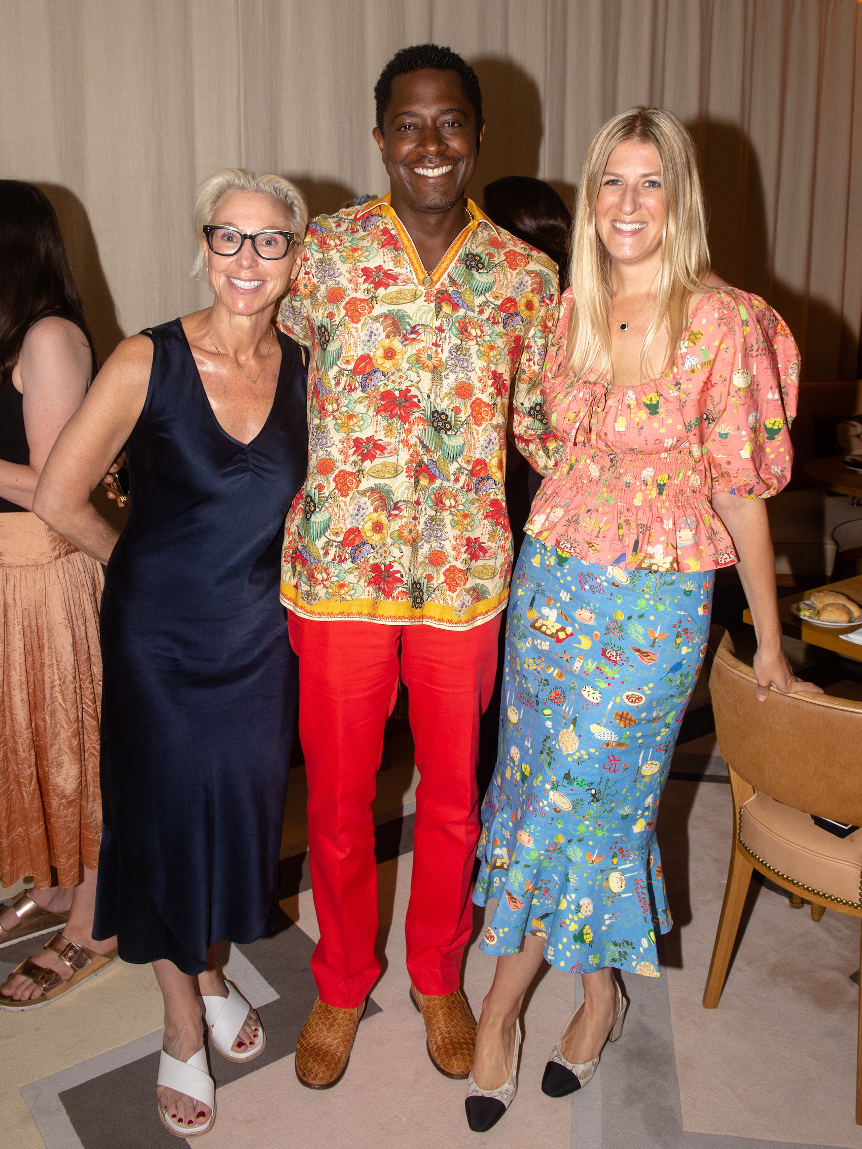 Marianne Boesky, Sanford Biggers and Casey Fremont. All photography by Madison McGaw/BFA. 
