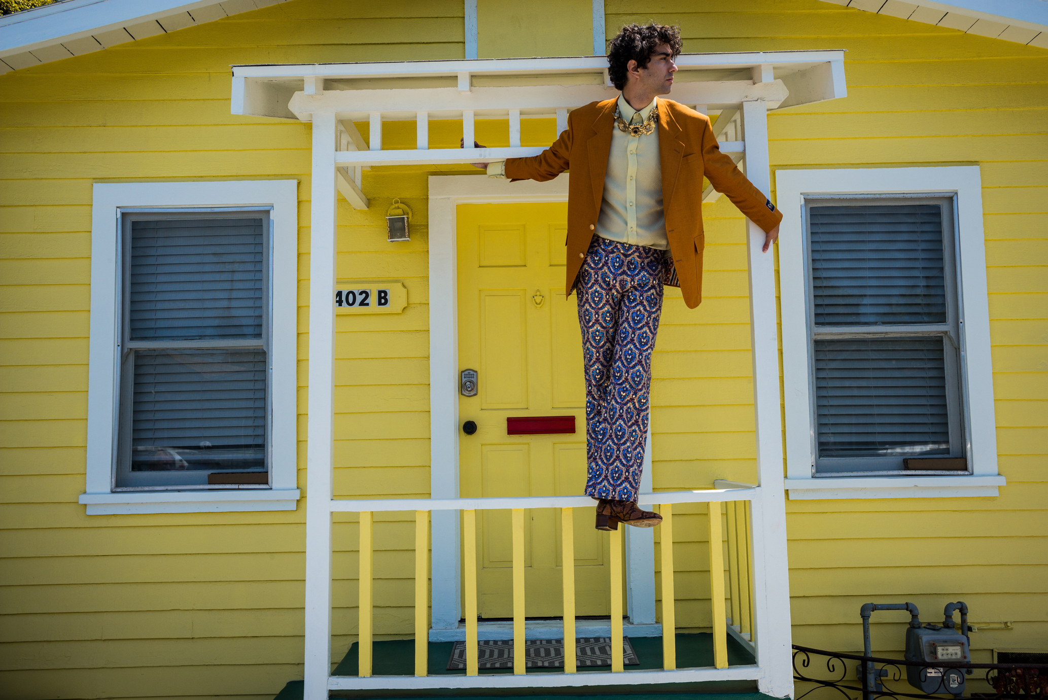 Alex Wolff. Creative direction and styling by Studio&. Interview by Sarah Harrelson. All clothing by Gucci. Hair by Lauren Palmer-Smith/Home Agency. Makeup by Homa Safar. Set design by Ali Gallagher. Prop assistant Zoran Radanovich.