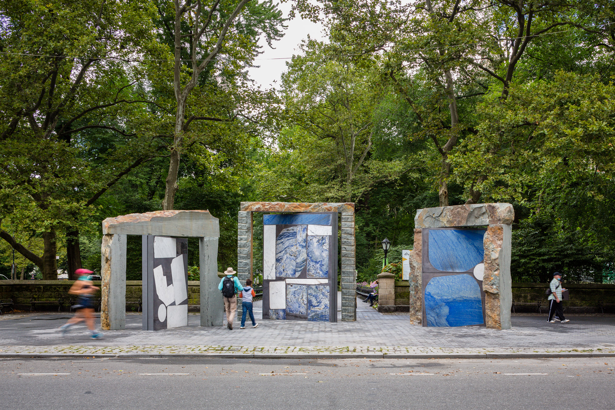 temporary art installations doors