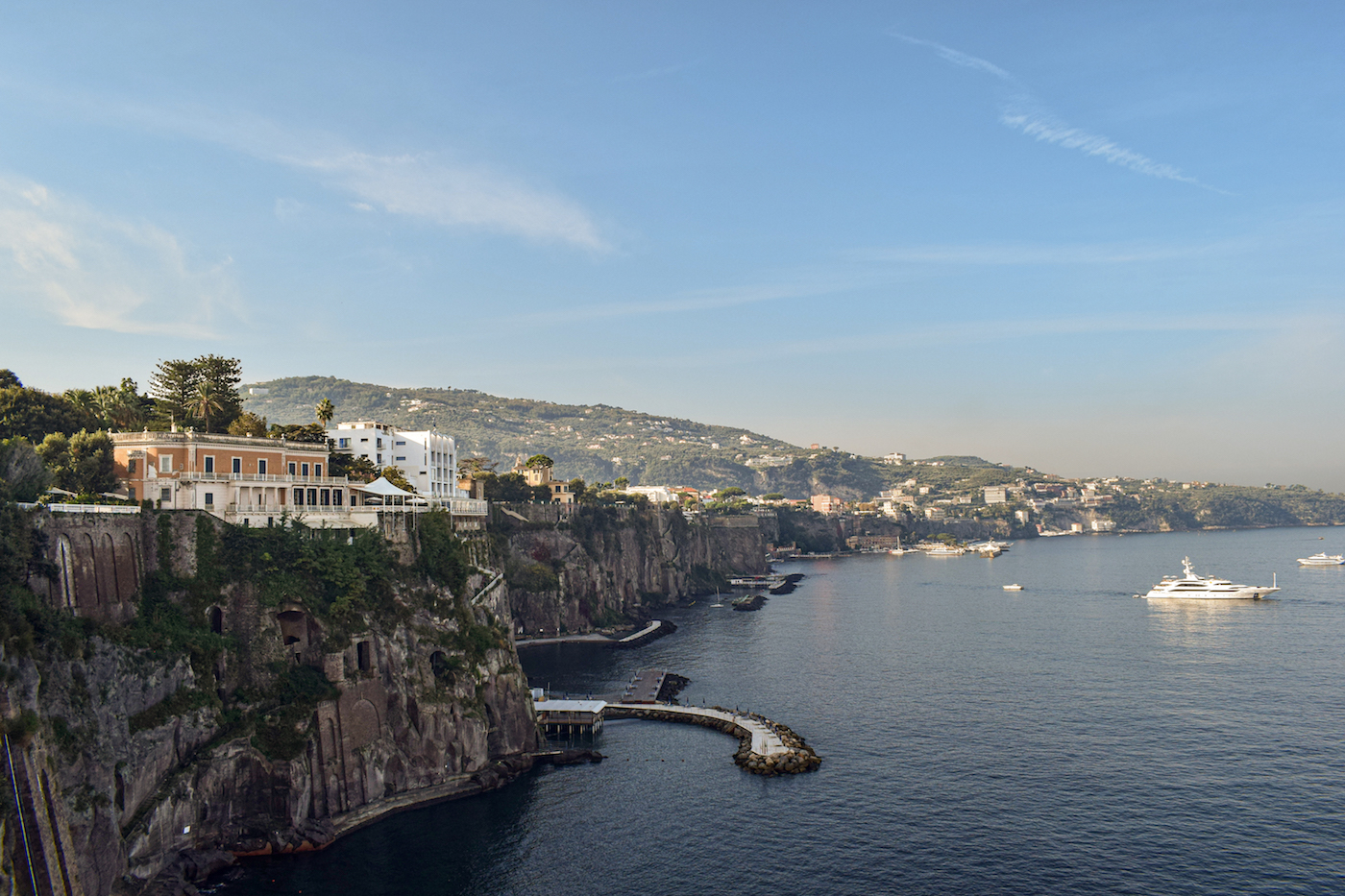 Views from Hotel Parco dei Principi in Sorrento. Courtesy of the hotel.