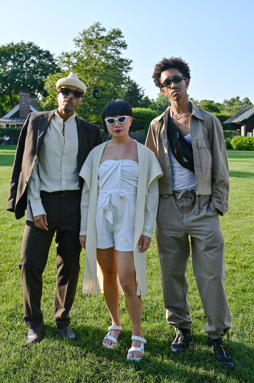 Antwaun Sargent, JiaJia Fei and Miles Greenberg.