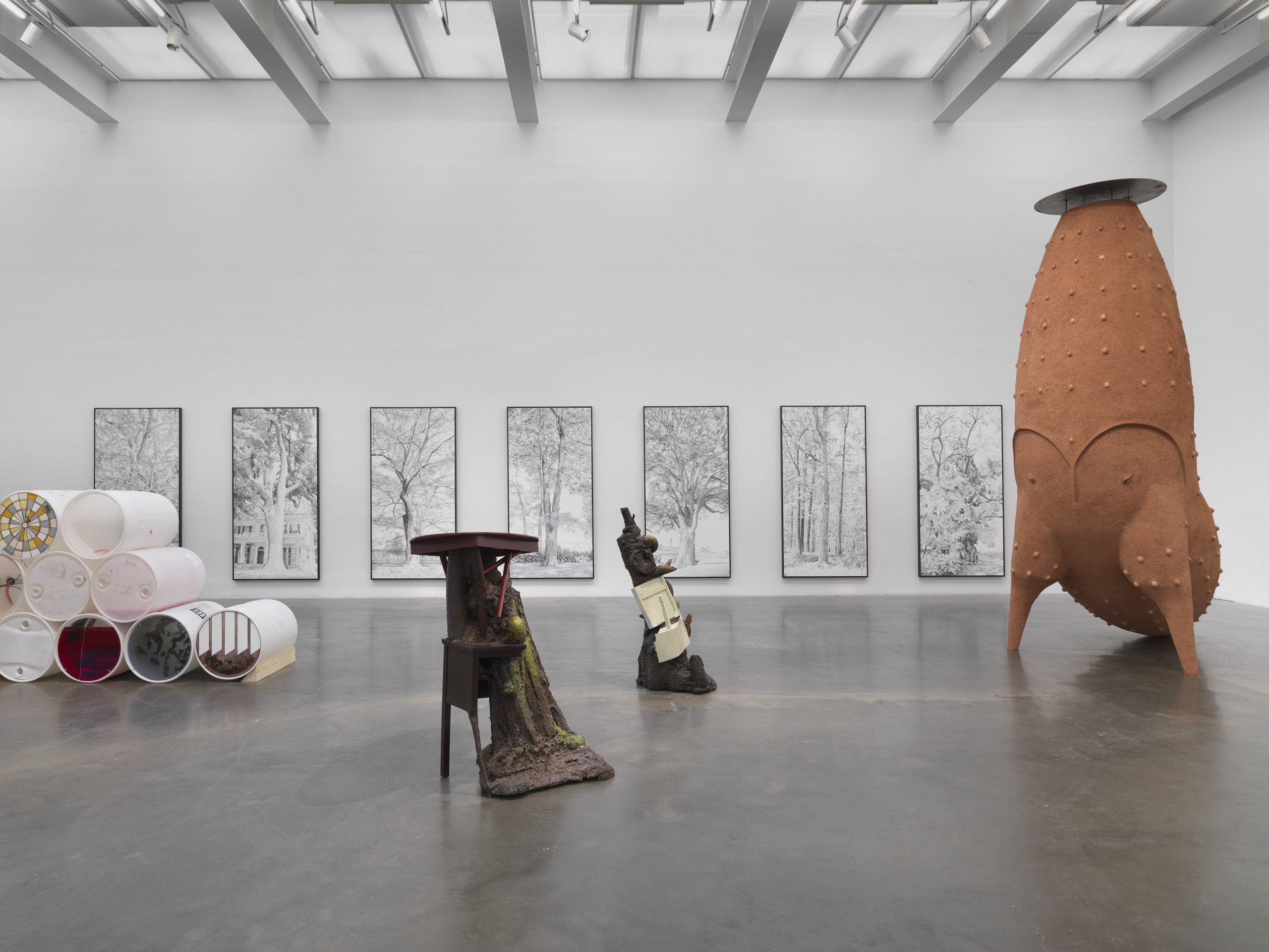 “2021 Triennial: Soft Water Hard Stone,” 2021. Exhibition view: New Museum, New York.